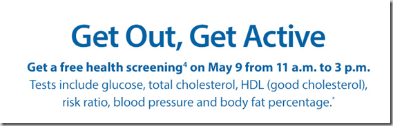 FREE Health Screening This Weekend at Sam’s Club!