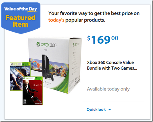 Walmart Values of the Day: XBox 360 and 2 Games for $169 or GE Camera for $39!
