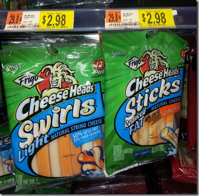 New Printable Coupon For Frigo Cheeseheads Cheese And Walmart Matchup!