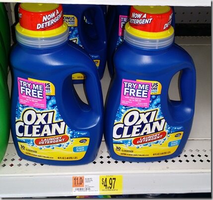 Oxi Clean Detergent Just $2.97 at Walmart!