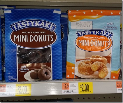 TastyKake Orange or Blueberry Donuts Just $1.00 at Walmart!