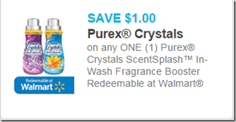 FREE Purex Crystals ScentSplash at Walmart!
