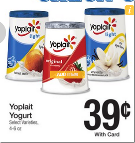 Walmart Price Match Deal: Yoplait Yogurt Just $.13 or Greek Yogurt for $.54!