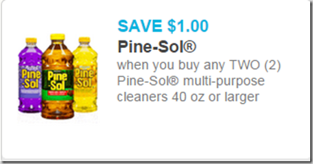 Pine-Sol Starting at $1.04 at Walmart!