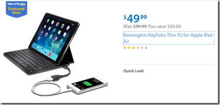 Walmart Value of the Day: 16” Disney or Marvel Bike for $59.97 or Kensington Keyfolio for iPad Air for $49.99!