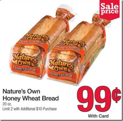 Nature S Own Bread Coupon Nature S Own Bread Coupon