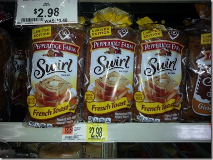 Pepperidge Farm Swirl Bread Just $.98 at Walmart!