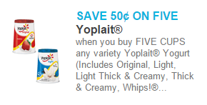 Yoplait Yogurt Products Starting at $.48 at Walmart! 