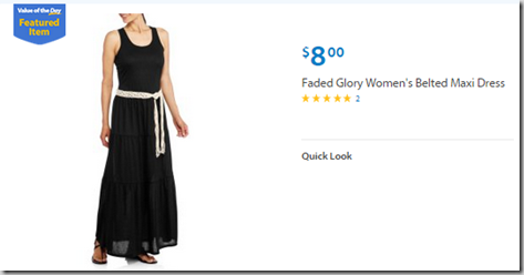 Walmart Values of the Day: Faded Glory Dress for $8 or Monster Diesel Headphones for $69.99!