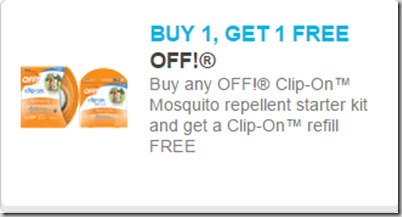 Save Over $6 on OFF! Clip-Ons at Walmart!