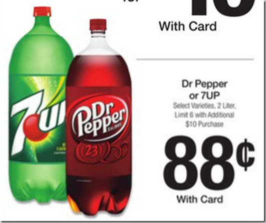 Walmart Price Match Deal: Dr Pepper 2 Liter Bottles Just $.13!