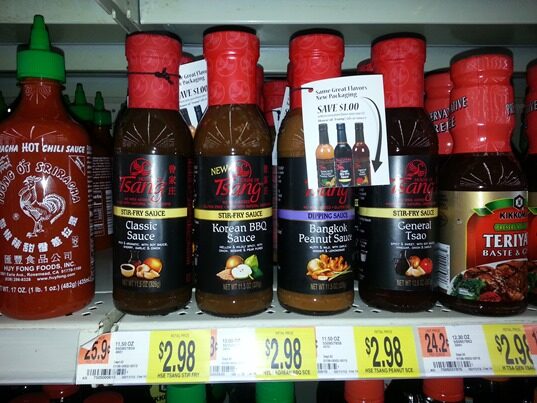 House of Tsang Cooking Sauce Just $.98 at Walmart!