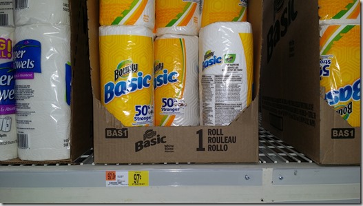 Bounty Paper Towels Just $.72 at Walmart!