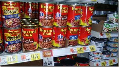 Hormel Chili Just $.98 at Walmart!