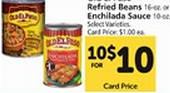 Walmart Price Match Deal: Old El Paso Refried Beans Just $.17!