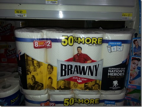 New Printable Coupon for Brawny Paper Towels!