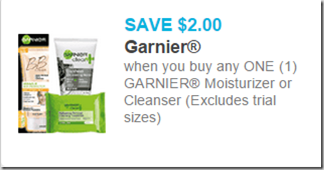 New Printable Coupons for Garnier Products!