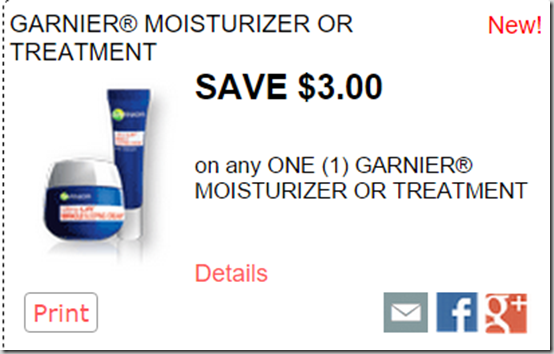 FREE Garnier Moisturizer with Overage at Walmart!