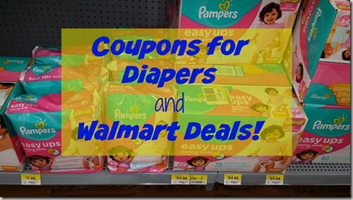 Printable Coupons for Diapers and Walmart Deals!