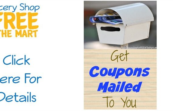 How to Get Coupons Mailed to You!