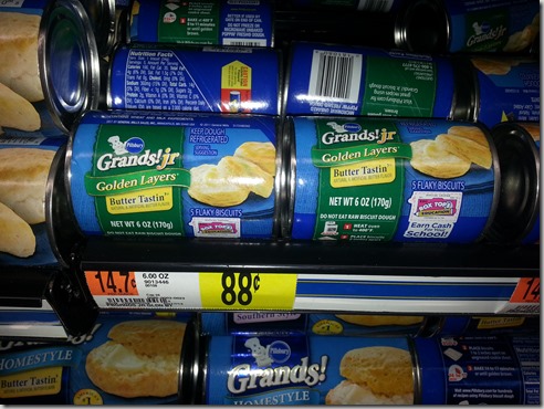 FREE Pillsbury Grands Biscuits with Overage at Walmart!