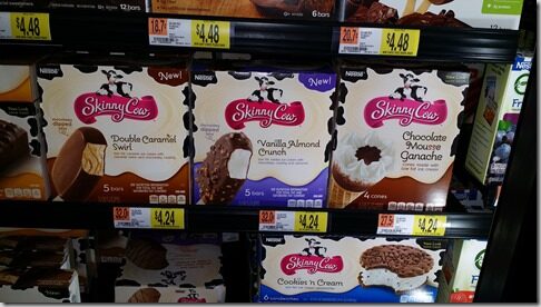 Save a Dollar on Skinny Cow Frozen Treats!