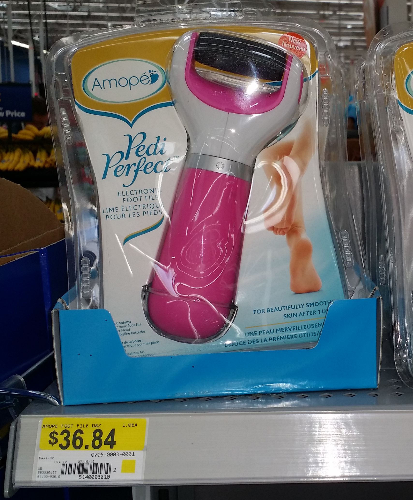 Amope Pedi Perfect Electronic Foot File Just $31.84 at Walmart!