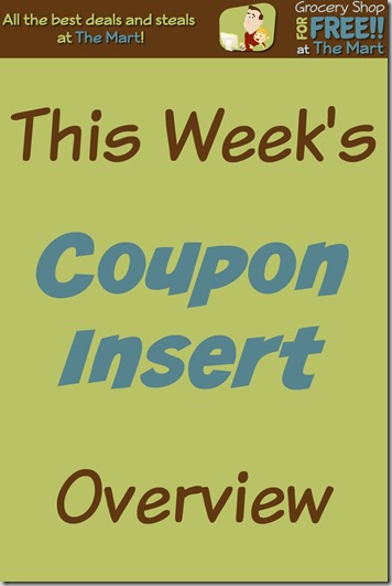 11/1 Coupon Insert Overview!