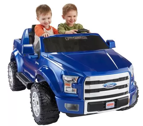 Fisher-Price Power Wheels Ford F-150 12-Volt Battery-Powered Ride-On Just $339.89 At Walmart!