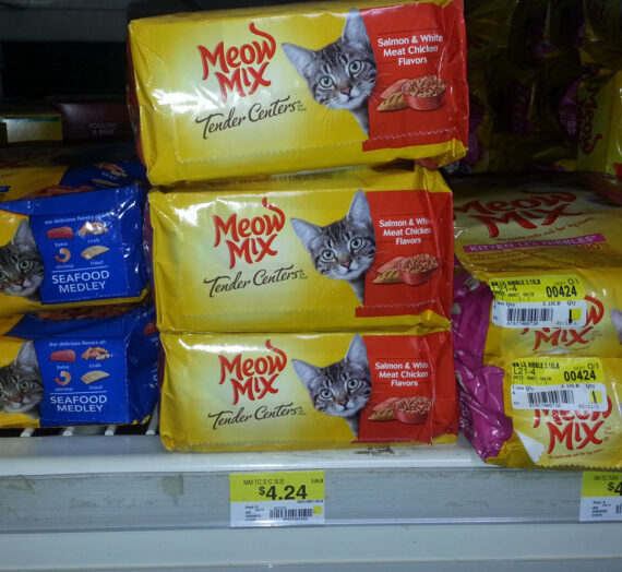 Meow Mix Just $3.49 at Walmart!