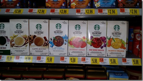 Starbucks Via Products Just $4.86 at Walmart!