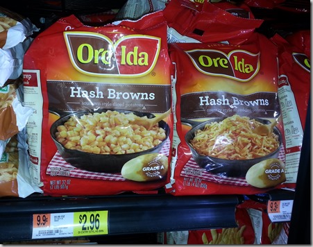 Ore Ida Frozen Potatoes Just $1.96 at Walmart!