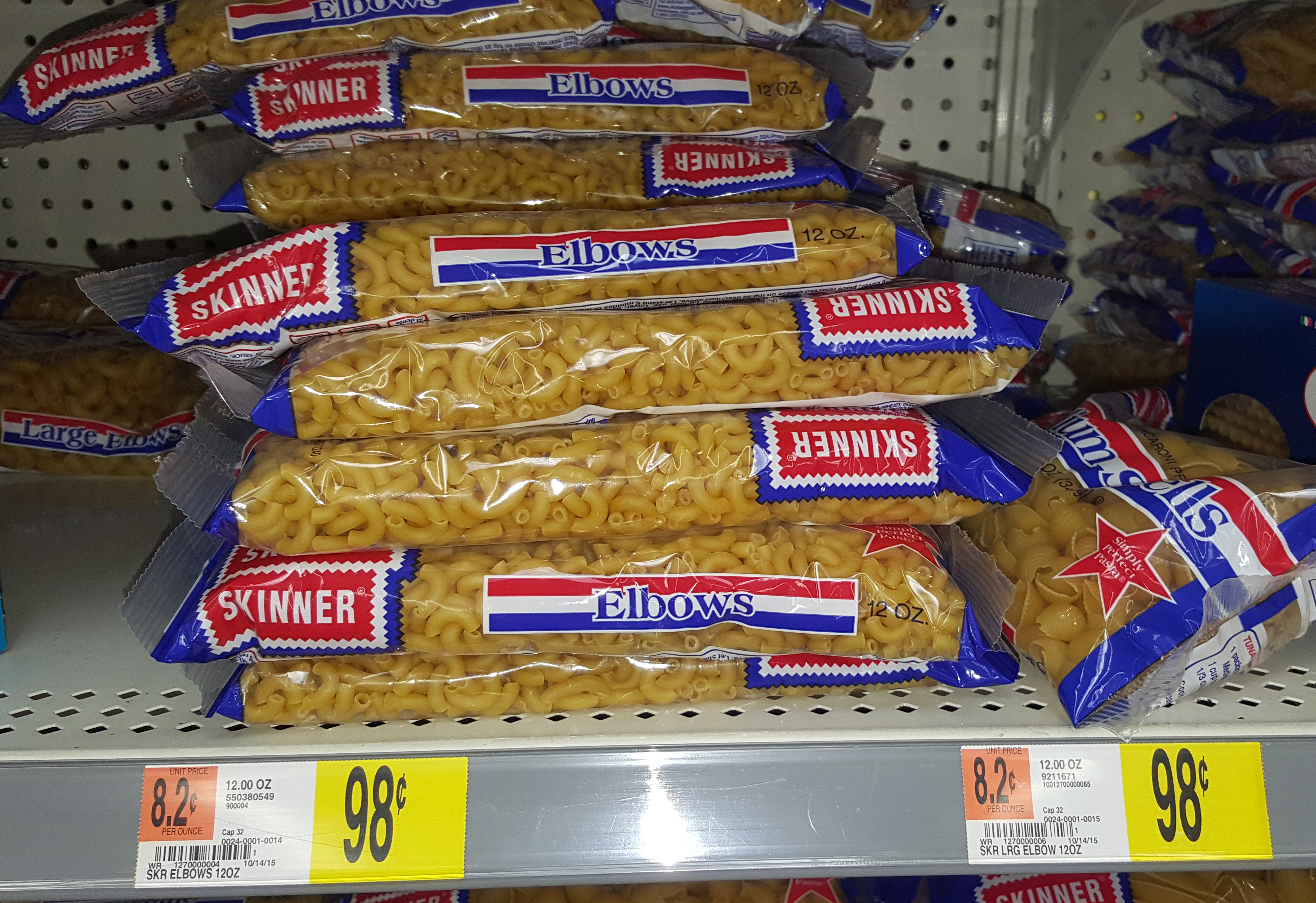 Skinner Pasta Just $.48 at Walmart!