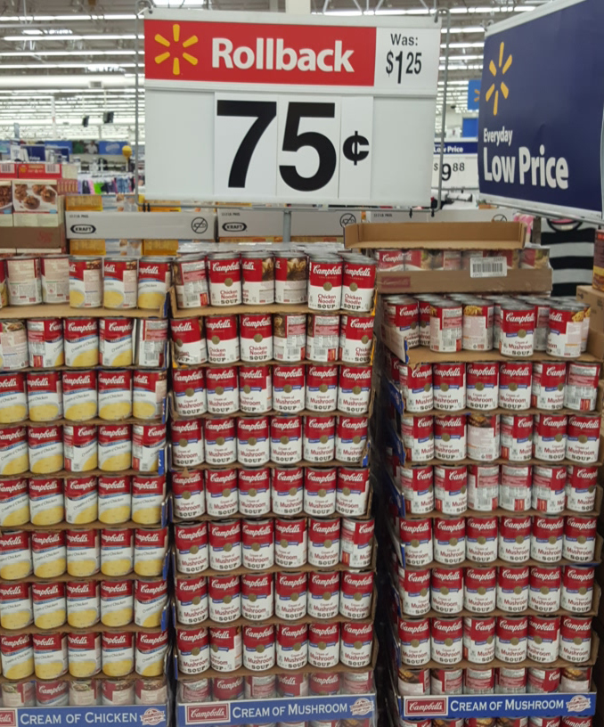 Campbell's Condensed Soups Just $.65 at Walmart!