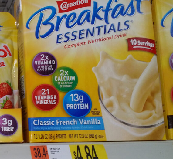 Carnation Breakfast Essentials Just $3.34 At Walmart!