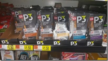 P3 Protein Packs Just $1.00 at Walmart!