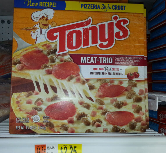 Tony’s Pizzas Just $1.88 at Walmart!