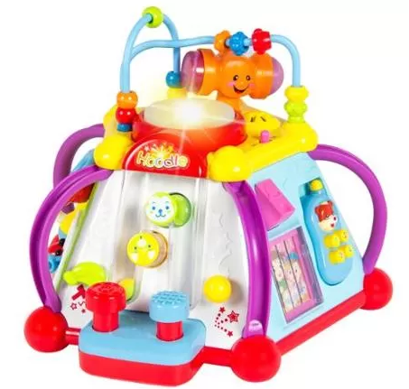 Baby Toy Musical Activity Cube Play Center with Lights,15 Functions & Skills Just $35 At Walmart!