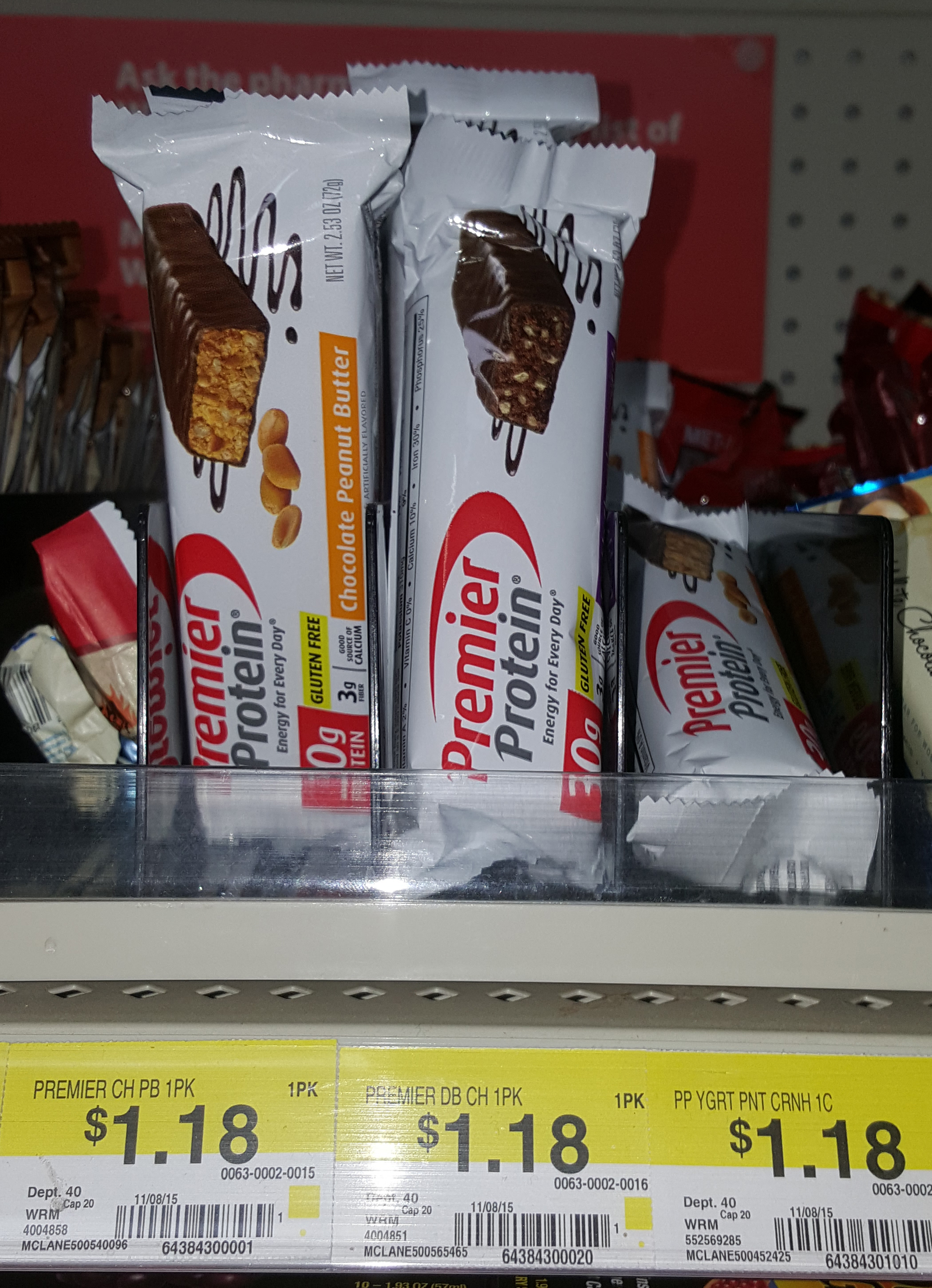 Premier Protein Premier Protein Bars Just $.68 at Walmart!