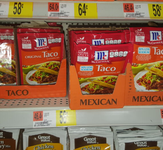 McCormick Taco Seasoning Just $0.08 At Walmart!