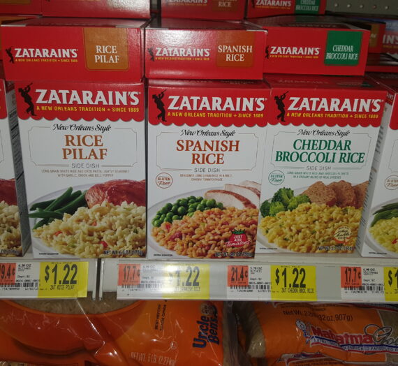 Zatarain’s Rice Dinner Mix Just $0.97 at Walmart!