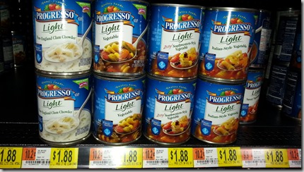 Walmart Price Match Deal: Progresso Soup Just $.49!