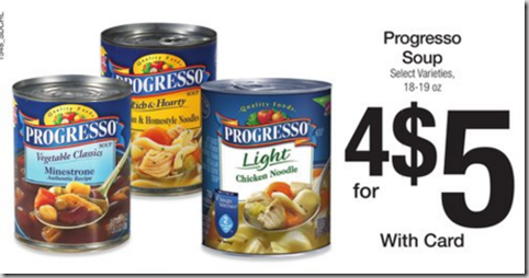 Walmart Price Match Deal: Progresso Soup Just $.75 a Can!