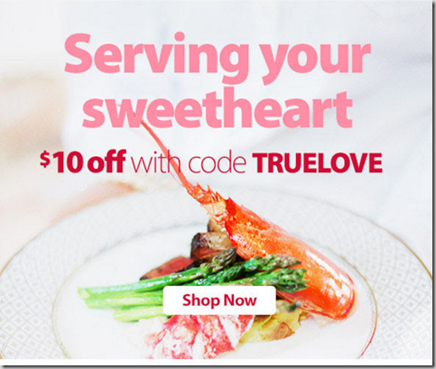 Save $10 on Your Valentine’s Day Dinner at with Walmart Grocery Pickup!