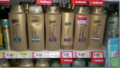 Suave Gold Haircare Products Just $1.00 At Walmart!