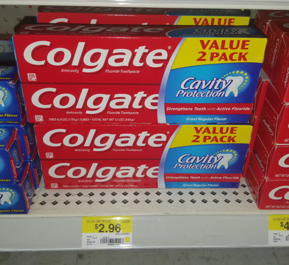 Colgate Value 2-Pack is just $0.96 At Walmart!