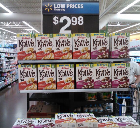Kellogg’s Krave Cereal Just $2.48 At Walmart!