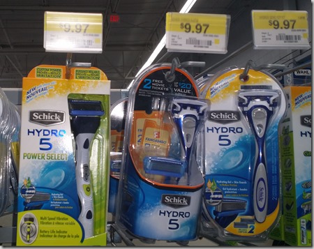 Save $4 on Schick Hydro Razors!