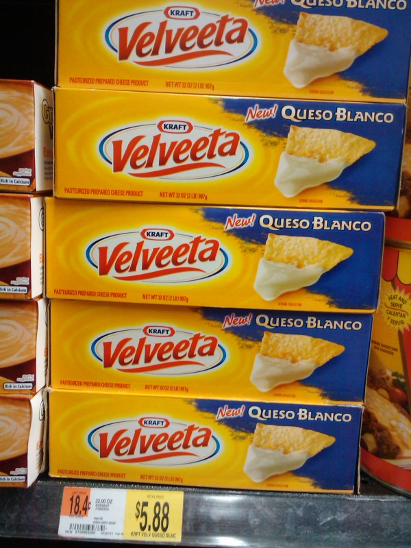 Velveeta Blanco Queso 9-15-11