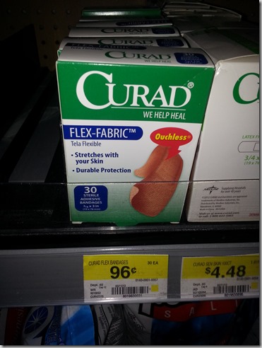 FREE Curad Bandages with Overage at Walmart!